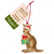 Wooden Christmas Decoration | Hopping Kangaroo Wooden Christmas Decoration | Hopping Kangaroo